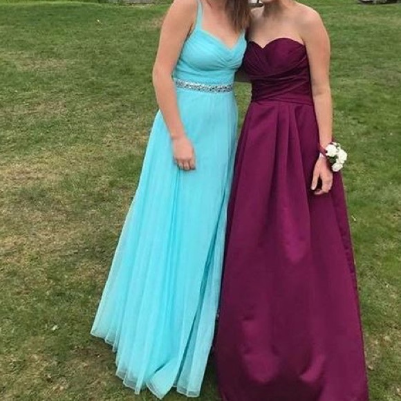 Blue Prom Dress - Picture 1 of 2